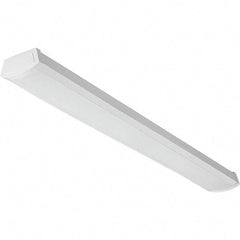 Lithonia Lighting - Wraparound Light Fixtures Lamp Type: LED Mounting Type: Surface Mount - Exact Tool & Supply