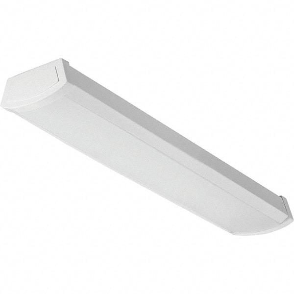 Lithonia Lighting - Wraparound Light Fixtures Lamp Type: LED Mounting Type: Surface Mount - Exact Tool & Supply