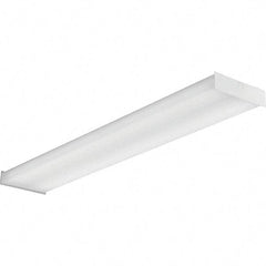 Lithonia Lighting - Wraparound Light Fixtures Lamp Type: LED Mounting Type: Surface Mount - Exact Tool & Supply