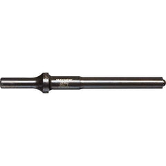 Mayhew - 7/16" Head Width, 6" OAL, Roll Pin Punch - Round Drive, Round Shank, Steel - Exact Tool & Supply