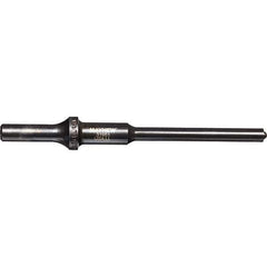Mayhew - 5/16" Head Width, 6" OAL, Roll Pin Punch - Round Drive, Round Shank, Steel - Exact Tool & Supply