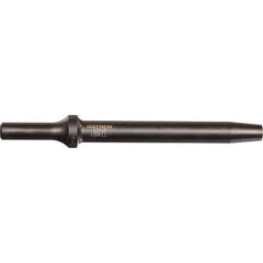Mayhew - 3/16" Head Width, 6" OAL, Rivet Cutter Chisel - Round Drive, Round Shank, Steel - Exact Tool & Supply