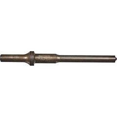 Mayhew - 3/8" Head Width, 6" OAL, Roll Pin Punch - Round Drive, Round Shank, Steel - Exact Tool & Supply