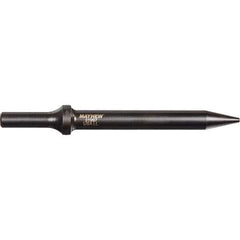 Mayhew - 6" OAL, Tapered Punch Chisel - Round Drive, Round Shank, Steel - Exact Tool & Supply