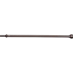 Mayhew - 1" Head Width, 18" OAL, Pneumatic Hammer - Round Drive, Round Shank, Steel - Exact Tool & Supply