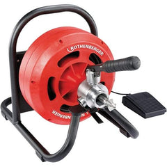 Rothenberger - Electric & Gas Drain Cleaning Machines Type of Power: Electric For Minimum Pipe Size: 1.570 (Inch) - Exact Tool & Supply