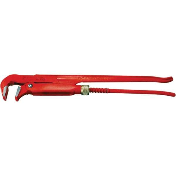 Rothenberger - Pipe Wrenches Type: Corner Pipe Wrench 90 Deg Maximum Pipe Capacity (Inch): 1-1/2 - Exact Tool & Supply