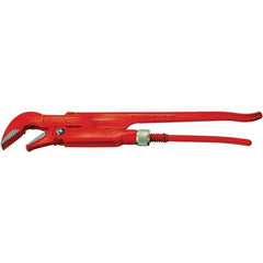 Rothenberger - Pipe Wrenches Type: Corner Pipe Wrench 45 Deg Maximum Pipe Capacity (Inch): 2 - Exact Tool & Supply