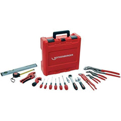 Rothenberger - Combination Hand Tool Sets Tool Type: Plumber's Tool Set Number of Pieces: 18 - Exact Tool & Supply