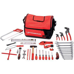 Rothenberger - Combination Hand Tool Sets Tool Type: Plumber's Tool Set Number of Pieces: 57 - Exact Tool & Supply