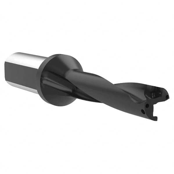 Allied Machine and Engineering - 66mm Max Drill Depth, 4xD, 16.5mm Diam, Indexable Insert Drill - Exact Tool & Supply