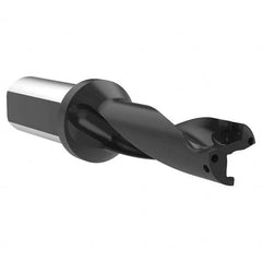 Allied Machine and Engineering - 58.5mm Max Drill Depth, 3xD, 19.5mm Diam, Indexable Insert Drill - Exact Tool & Supply
