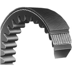 Bando - Section V, 87.63mm Wide, 133" Outside Length, V-Belt - Neoprene Rubber, Black, Classic Banded, No. 5V1320 - Exact Tool & Supply