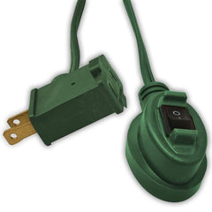 GoGreen Power - Power Cords; Cord Type: Replacement Cord ; Overall Length (Feet): 15 ; Cord Color: Green ; Amperage: 13 ; Voltage: 125 ; Wire Gauge/Number of Conductors: 16/2 - Exact Tool & Supply