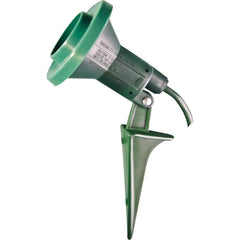 GoGreen Power - Lamp Holders; Lamp Type: Any Standard Light Bulb ; Lamp Holder Style: Plug In ; Mounting Type: Spike ; Voltage: 125 ; Material: Plastic ; Housing Color: Green - Exact Tool & Supply
