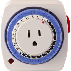GoGreen Power - Electrical Timers & Timer Switches; Timer/Switch Type: Mechanical Timer Switch ; Recommended Environment: Indoor ; Timing Range: 24 h - Exact Tool & Supply