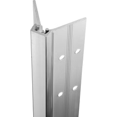 Stanley - Continuous Hinges; Type: Full Mortise ; Mount Type: Full Mortise ; Overall Length (Inch): 83; 83 ; Hinge Material: Aluminum ; Width (Decimal Inch): 4.0938 ; Thickness (Decimal Inch): 0.1120 - Exact Tool & Supply