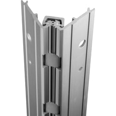 Stanley - Continuous Hinges; Type: Full Surface ; Mount Type: Full Surface ; Overall Length (Inch): 85; 85 ; Hinge Material: Aluminum ; Width (Decimal Inch): 3.4063 ; Thickness (Decimal Inch): 0.1120 - Exact Tool & Supply
