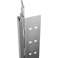 Stanley - Continuous Hinges; Type: Half Surface ; Mount Type: Half Surface ; Overall Length (Inch): 85; 85 ; Hinge Material: Aluminum ; Width (Decimal Inch): 4.7188 ; Thickness (Decimal Inch): 0.1120 - Exact Tool & Supply