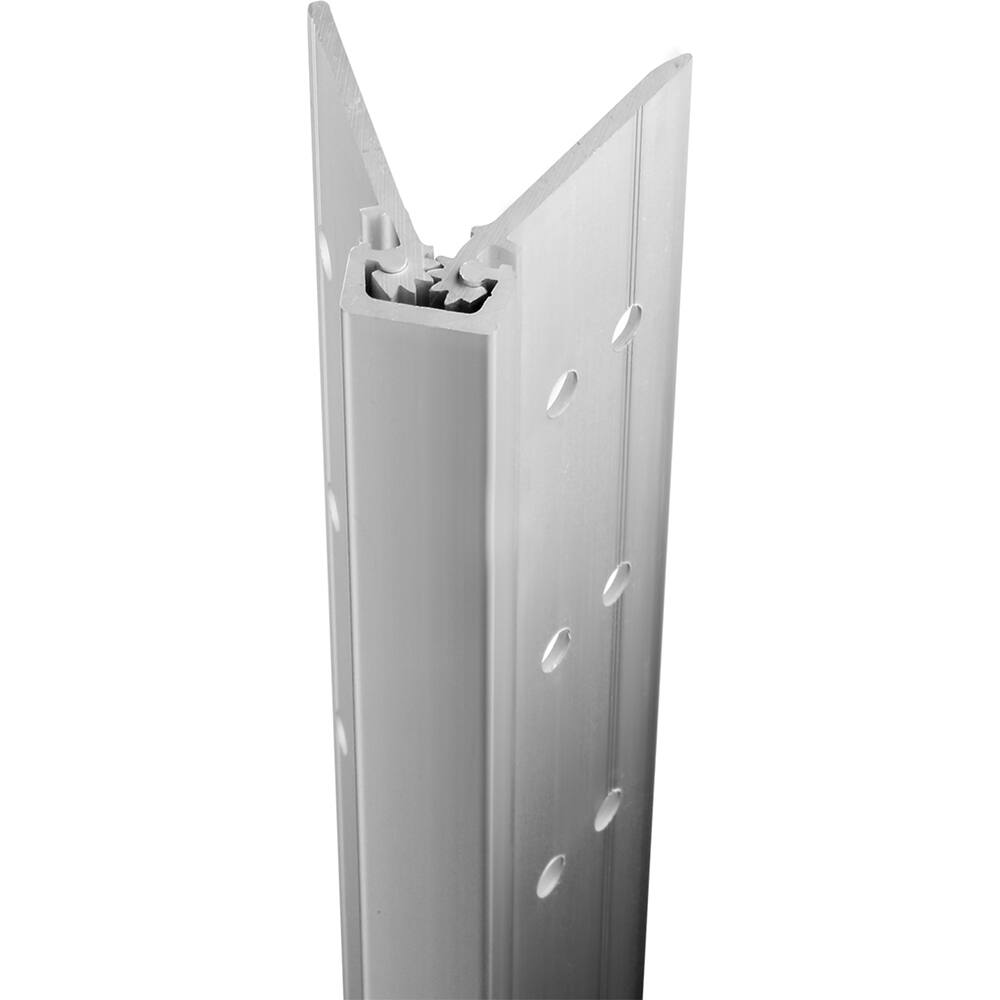 Stanley - Continuous Hinges; Type: Full Mortise ; Mount Type: Full Mortise ; Overall Length (Inch): 79; 79 ; Hinge Material: Aluminum ; Width (Decimal Inch): 4.0781 ; Thickness (Decimal Inch): 0.1120 - Exact Tool & Supply
