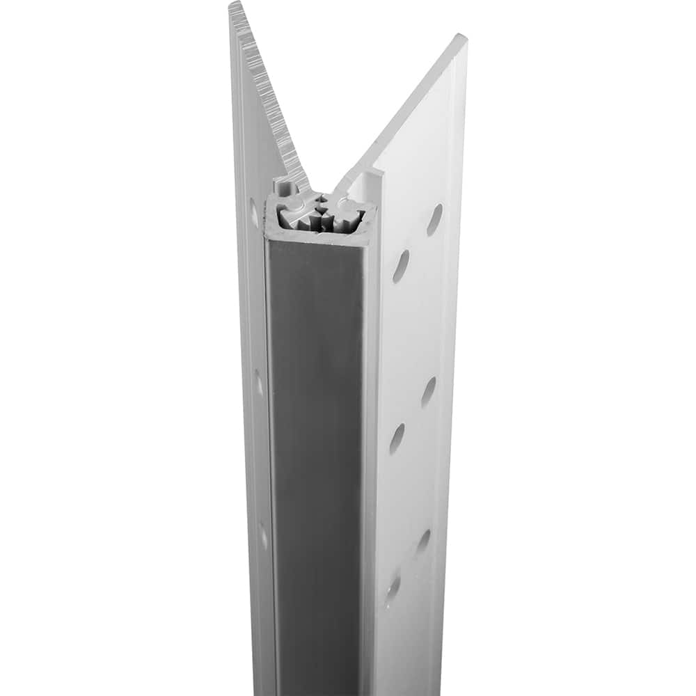 Stanley - Continuous Hinges; Type: Full Mortise ; Mount Type: Full Mortise ; Overall Length (Inch): 95; 95 ; Hinge Material: Aluminum ; Width (Decimal Inch): 4.5625 ; Thickness (Decimal Inch): 0.1120 - Exact Tool & Supply