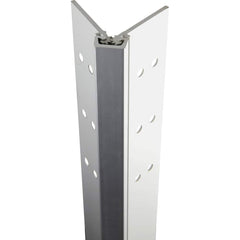 Stanley - Continuous Hinges; Type: Full Mortise ; Mount Type: Full Mortise ; Overall Length (Inch): 120; 120 ; Hinge Material: Aluminum ; Width (Decimal Inch): 4.0938 ; Thickness (Decimal Inch): 0.1120 - Exact Tool & Supply