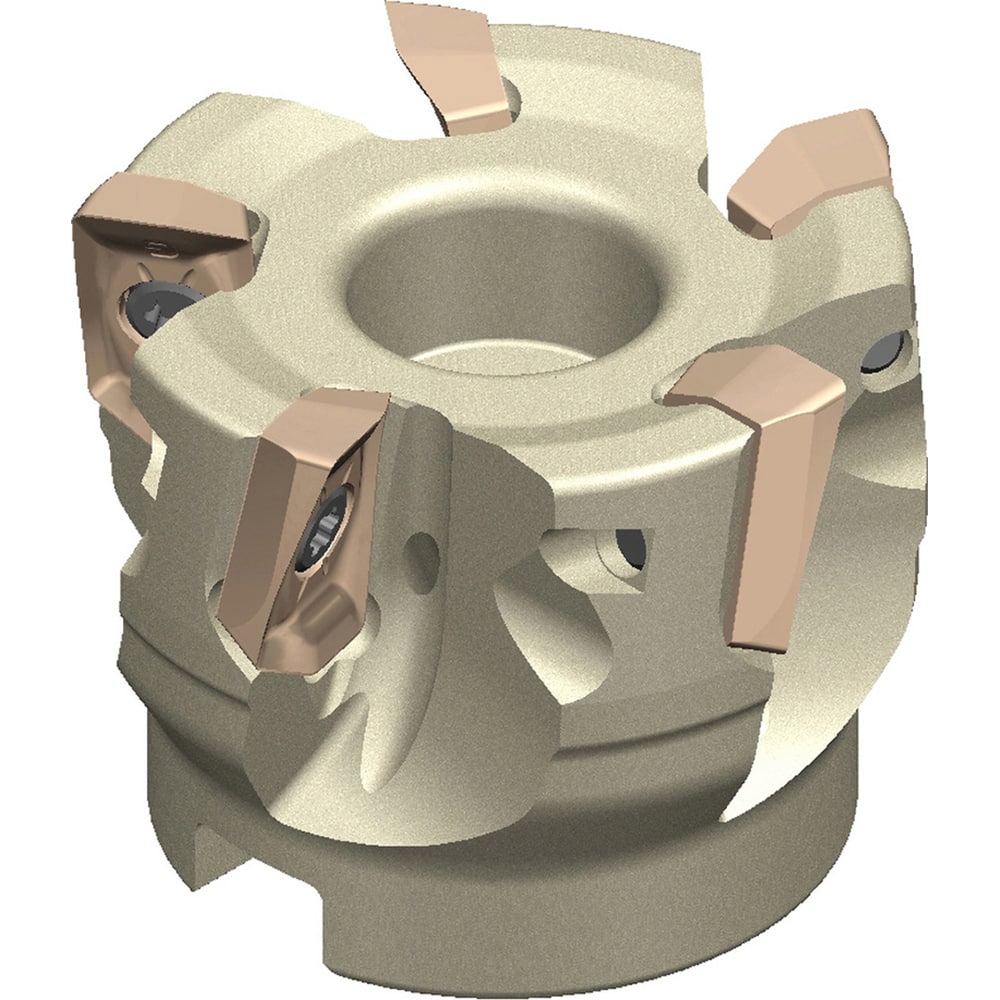 Sumitomo - Indexable Square-Shoulder Face Mills; Cutting Diameter (mm): 160.00 ; Arbor Hole Diameter (mm): 40.00 ; Lead Angle: 90 ; Overall Height (mm): 63.00000 ; Insert Compatibility: AOMT17; AOET17 ; Series: WEZ - Exact Tool & Supply