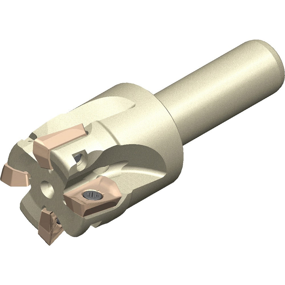 Sumitomo - Indexable Square-Shoulder End Mills; Cutting Diameter (mm): 20.00 ; Shank Type: Straight ; Shank Diameter (mm): 16.0000 ; Overall Length/Projection (mm): 70.00 ; Lead Angle: 90 ; Series: WEZ - Exact Tool & Supply