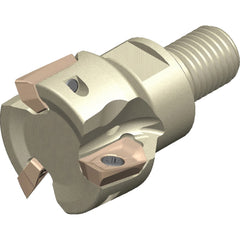 Sumitomo - Indexable Square-Shoulder End Mills; Cutting Diameter (mm): 30.00 ; Shank Type: Modular Connection ; Modular Connection Size: M16 ; Overall Length/Projection (mm): 63.00 ; Lead Angle: 90 ; Series: WEZ - Exact Tool & Supply