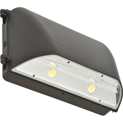 SYLVANIA - 30 Watt, 3,800 Lumens, 5,000°K, 120-277V, IP65 LED Wall Pack Light Fixture - Exact Tool & Supply