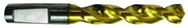 9mm Dia. - Cobalt Parabolic Jobber Drill-130° Point-Coolant-TiN - Exact Tool & Supply