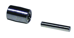 #11332 - 1/4 x 3/8'' - Steel Contact Wheel W/Bearing & Shaft - Exact Tool & Supply