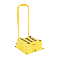 Vestil - Step Stools; Type: Step Stand ; Base Type: Rubber ; Height (Inch): 50 ; Width (Inch): 25 ; Depth (Inch): 28-5/8 ; Load Capacity (Lb.): 500.000 - Exact Tool & Supply