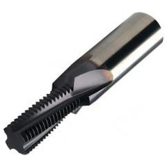 R217.13C048100CC13K 1630 4.8mm 3 FL Solid Carbide Thread Mill w/Cylindrical with chamfer Shank - Exact Tool & Supply
