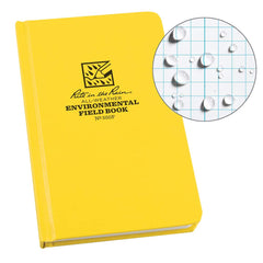 Rite in the Rain - Note Pads, Writing Pads & Notebooks; Writing Pads & Notebook Type: Notebook ; Size: 4-3/4 x 7-1/2 ; Number of Sheets: 80 ; Color: Yellow ; Additional Information: Weatherproof - Exact Tool & Supply