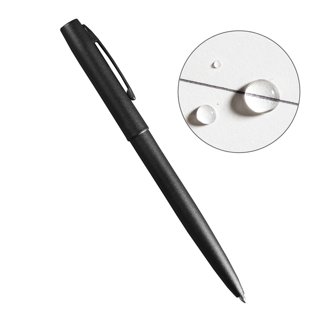 Rite in the Rain - Pens & Pencils; Type: Click Pen ; Color: Black ; Tip Type: 0.9MM - Exact Tool & Supply