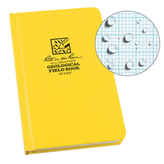 Rite in the Rain - Note Pads, Writing Pads & Notebooks; Writing Pads & Notebook Type: Notebook ; Size: 4-3/4 x 7-1/2 ; Number of Sheets: 80 ; Color: Yellow ; Additional Information: Weatherproof - Exact Tool & Supply