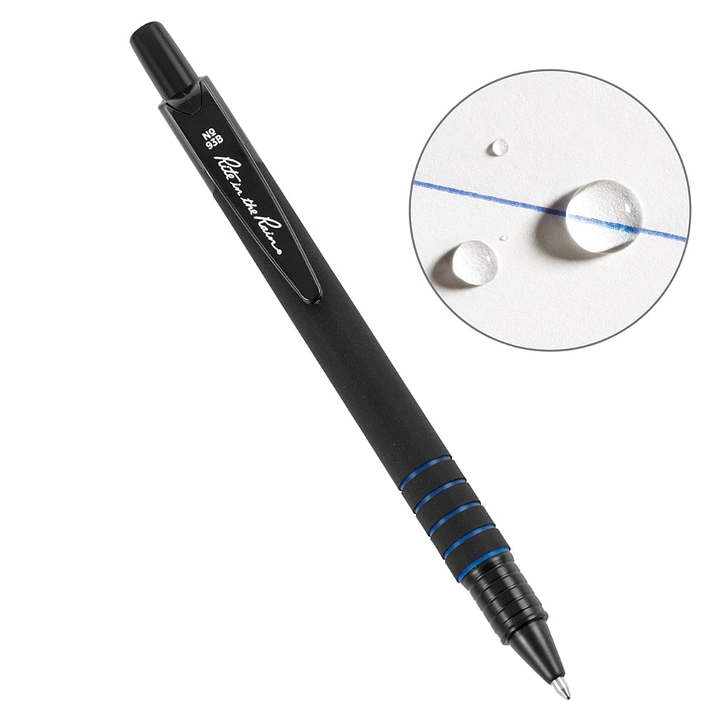 Rite in the Rain - Pens & Pencils; Type: Click Pen ; Color: Blue ; Tip Type: 0.9MM - Exact Tool & Supply