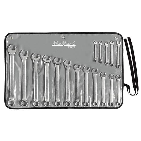 Blackhawk by Proto - Wrench Sets Tool Type: Combination Wrench System of Measurement: Inch - Exact Tool & Supply