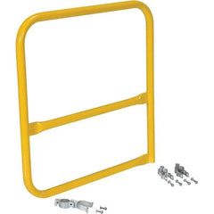 Vestil - Steel Rail Safety Gate - 36" Wide x 36" Door Height, - Exact Tool & Supply