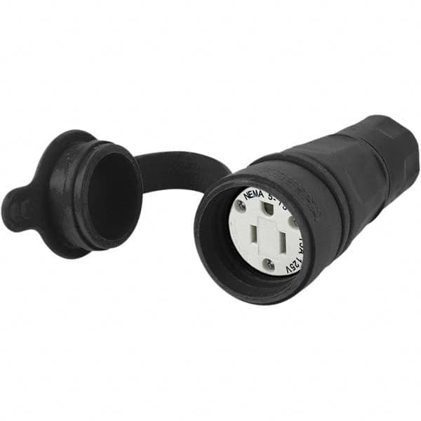 Hubbell Wiring Device-Kellems - Straight Blade Plugs & Connectors Connector Type: Connector Grade: Industrial - Exact Tool & Supply