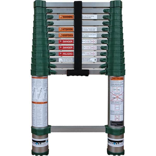 Xtend+Climb - Extension Ladders Type: Telescoping Ladder Height (Feet): 12.50 - Exact Tool & Supply
