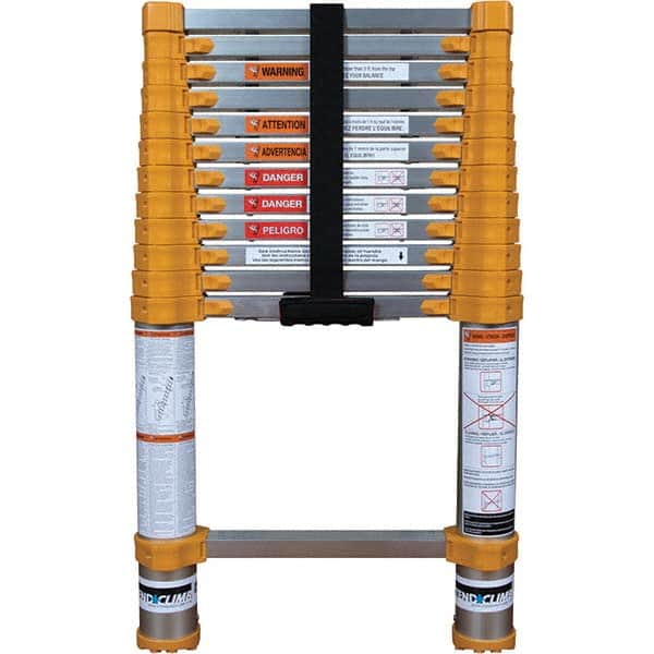 Xtend+Climb - Extension Ladders Type: Telescoping Ladder Height (Feet): 12.50 - Exact Tool & Supply