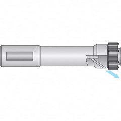 Allied Machine and Engineering - Axial Clamp Straight Shank Modular Reamer Body - Exact Tool & Supply