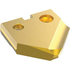 Spade Drill Insert: 23/32″ Dia, Series 1, Cobalt TiN Finish, Series T-A