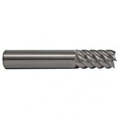 1/2 TuffCut SS 6 Fl High Helix Non-Center Cutting End Mill - Exact Tool & Supply