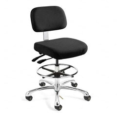 Bevco - 22-1/2 to 32-1/2" High ESD Swivel Chair - Exact Tool & Supply