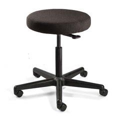 Bevco - Swivel & Adjustable Stools Type: Adjustable Backless Stool Base Type: Nylon - Exact Tool & Supply
