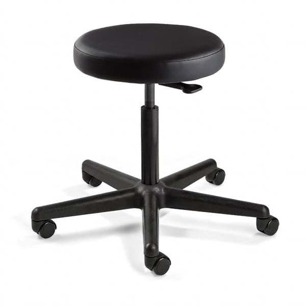 Bevco - Swivel & Adjustable Stools Type: Adjustable Backless Stool Base Type: Nylon - Exact Tool & Supply