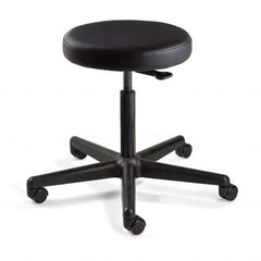 Bevco - Swivel & Adjustable Stools Type: Adjustable Backless Stool Base Type: Nylon - Exact Tool & Supply